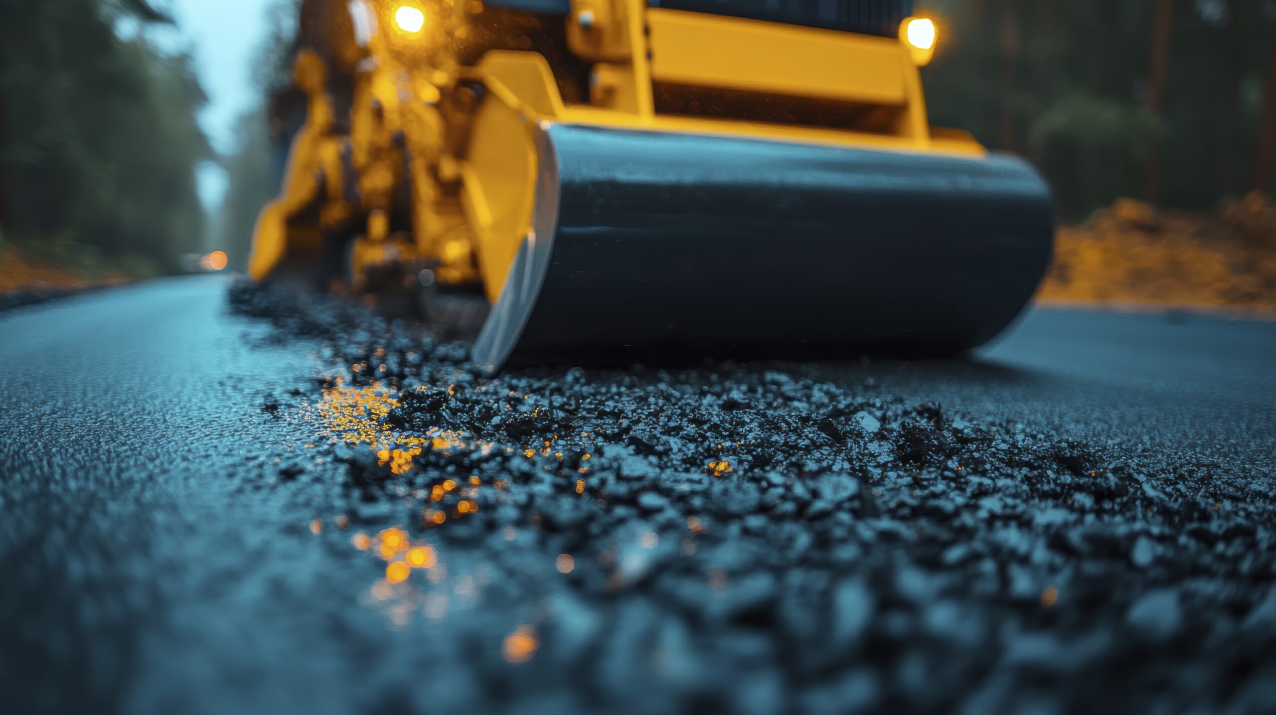 road construction equipment is working section road creating noise dust workers coordinate process Pe Blog