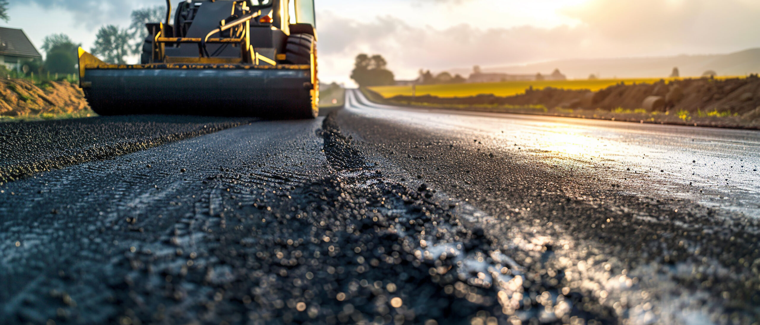 asphalt paver work rural road repair 4 scaled Pe Blog