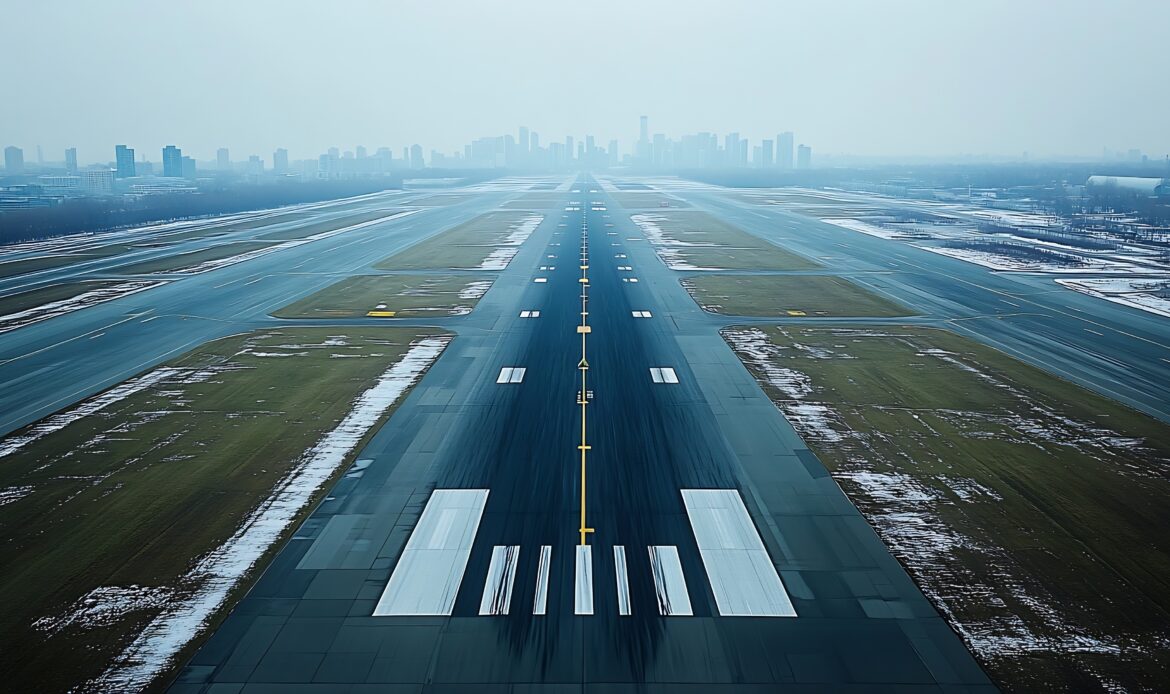 runway airport toronto ontario canada generative ai Havaalanı Pistlerinde Kullanılan Asfalt Çözümleri | Güven Asfalt